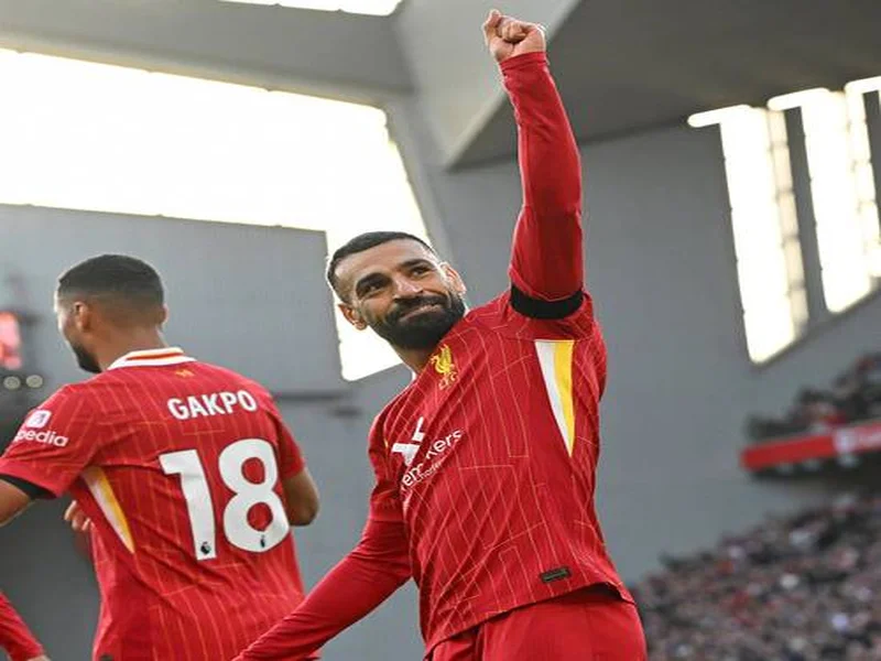 萨拉赫上赛季英超每90分钟跑动9.3公里,本赛季9.7公里